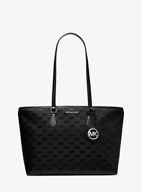 michael kors sheila tote|Sheila Large Signature Logo Tote Bag .